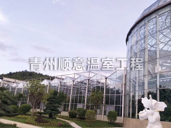玻璃溫室大棚